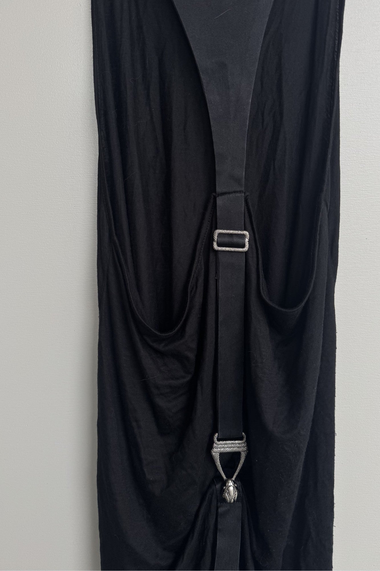thomas wylde | backless black tank