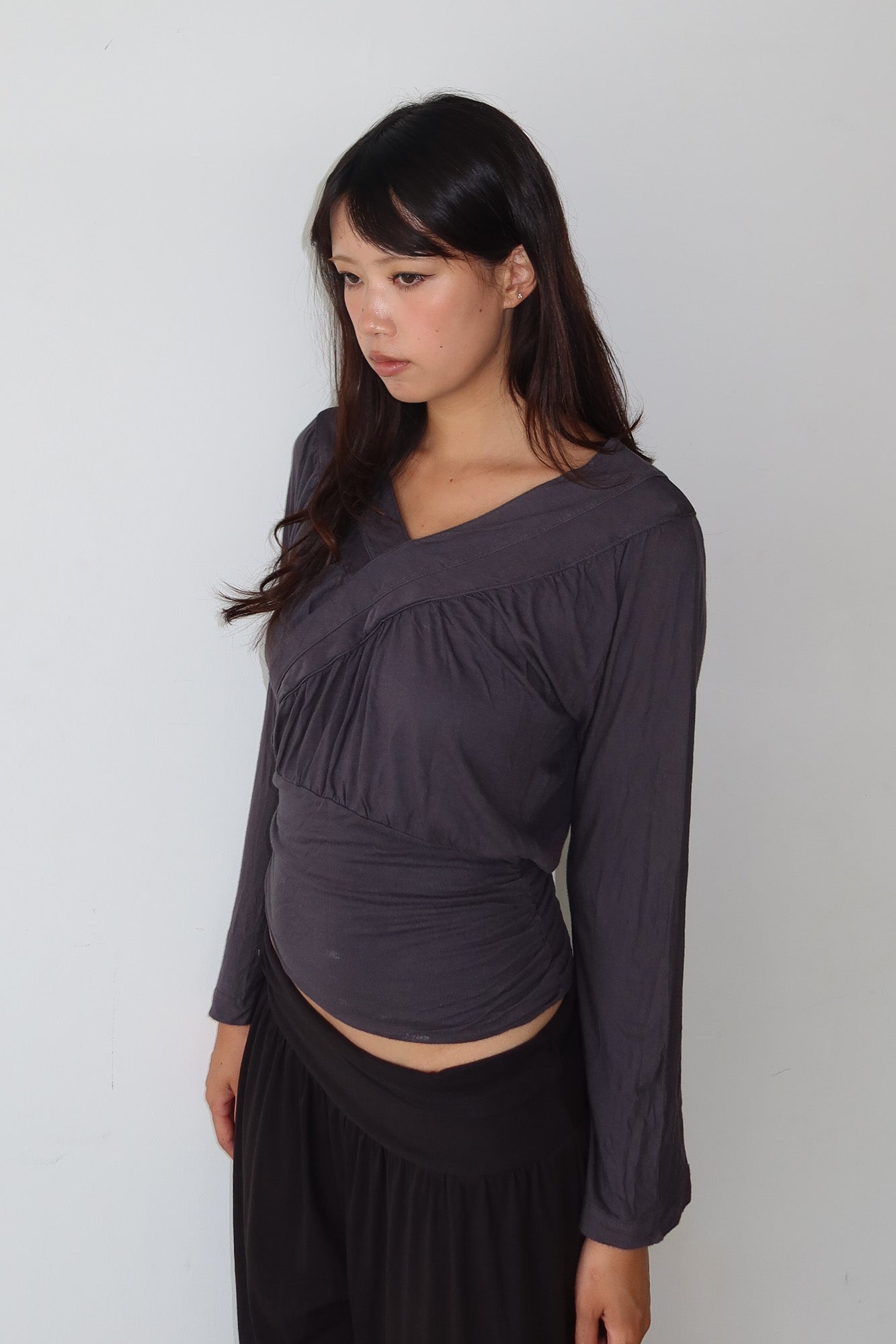 diesel | asymmetric ruched top
