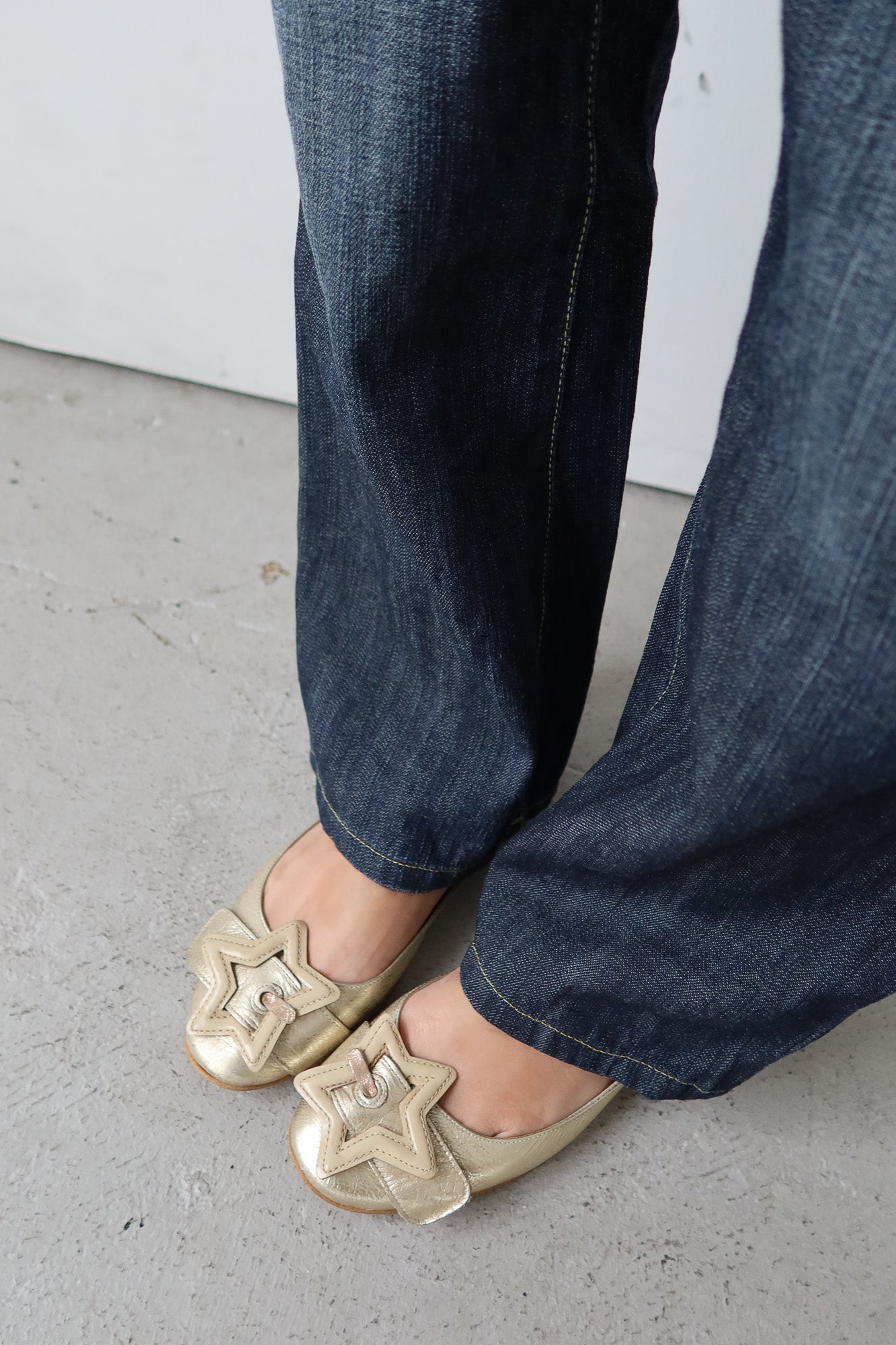 tsumori chisato | star ballet flats
