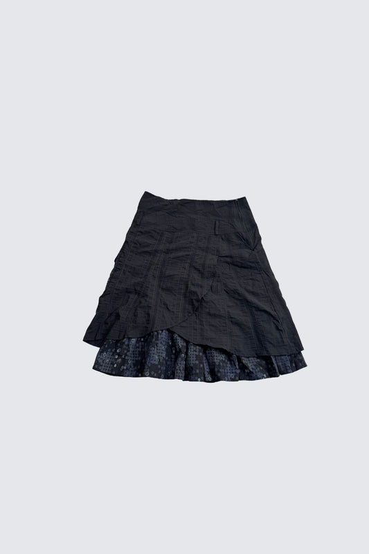 layered pocket skirt