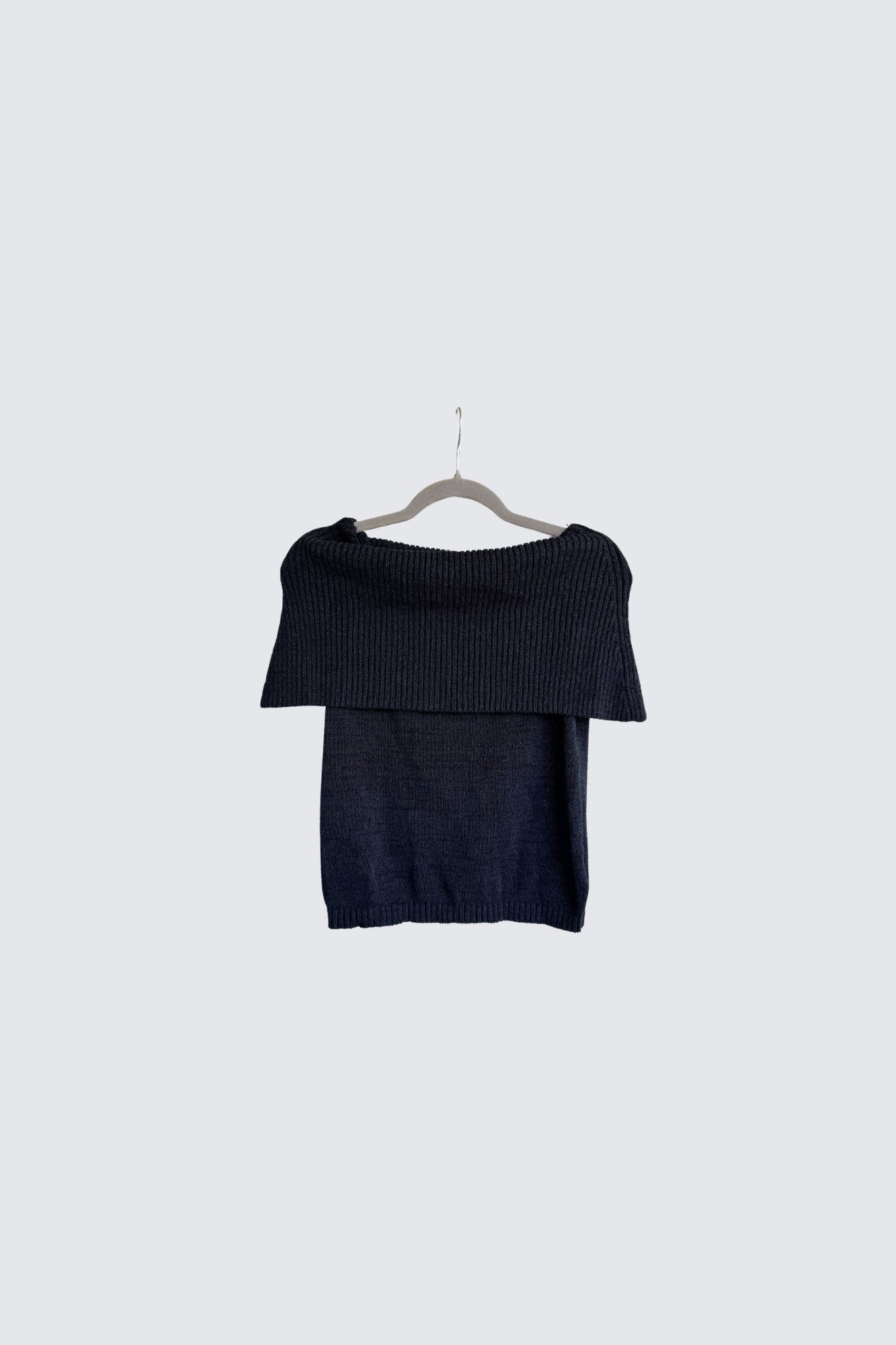 off-shoulder layered top