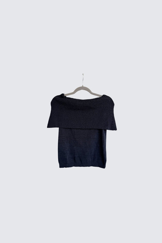 off-shoulder layered top