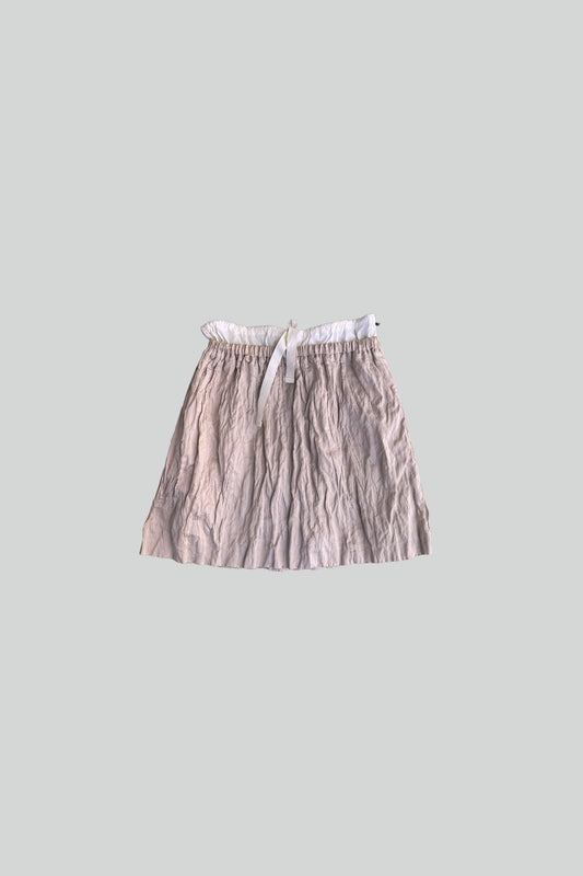 prada | double layer skirt