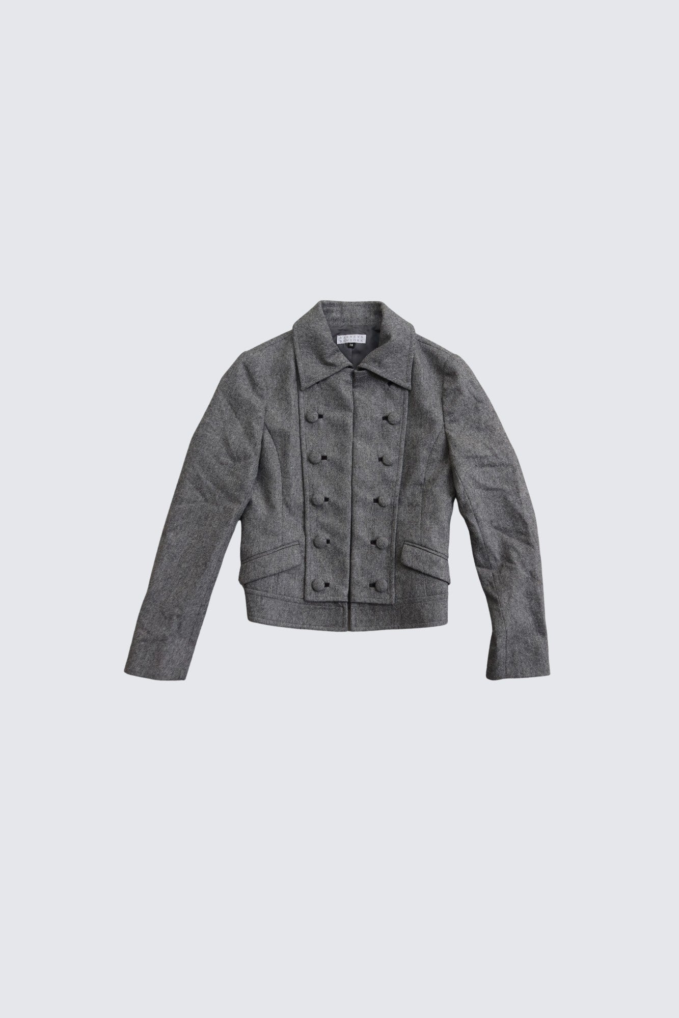 barneys | grey military jacket