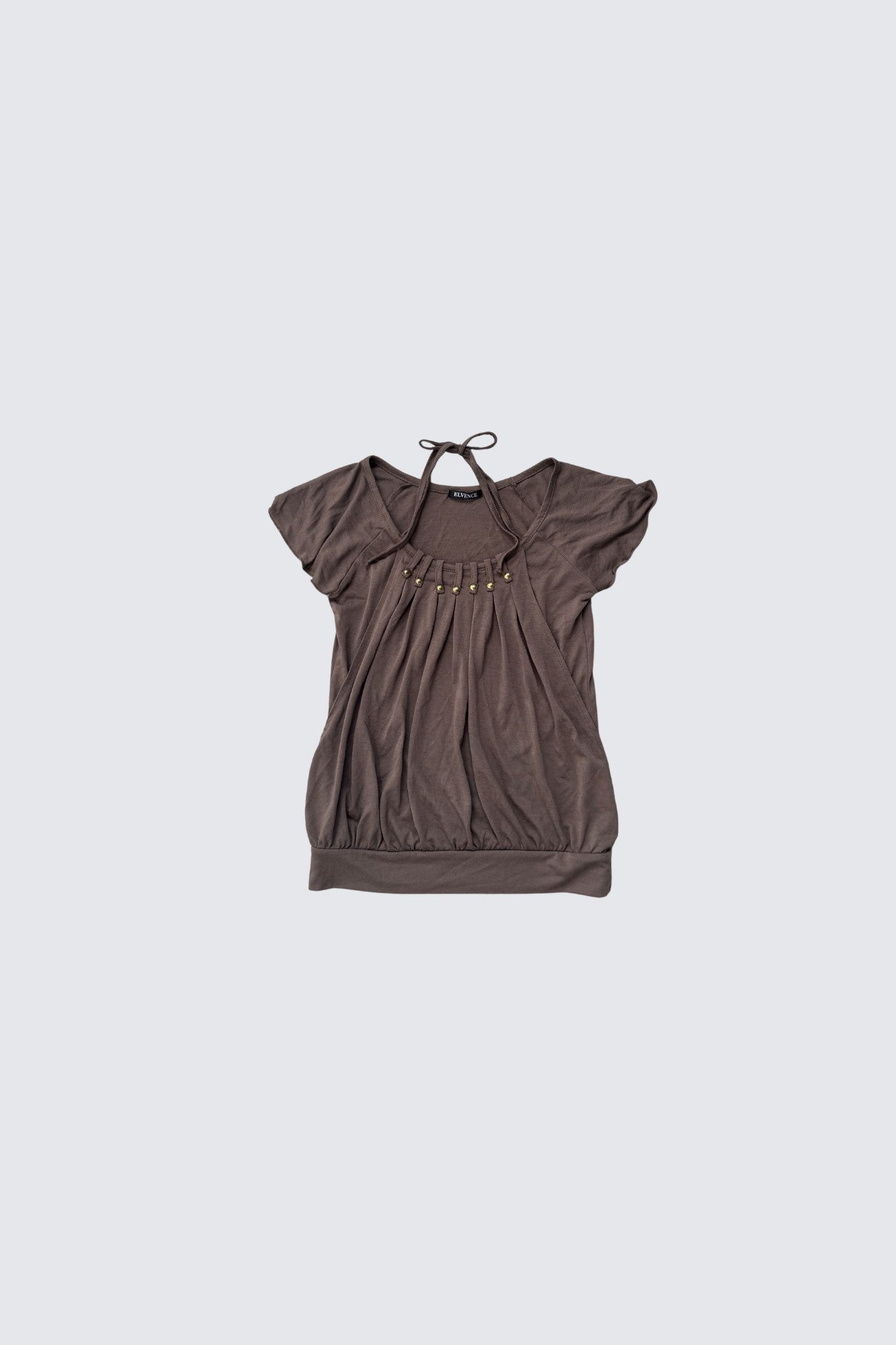 drapey halter top
