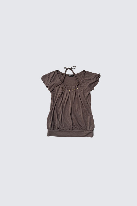 drapey halter top