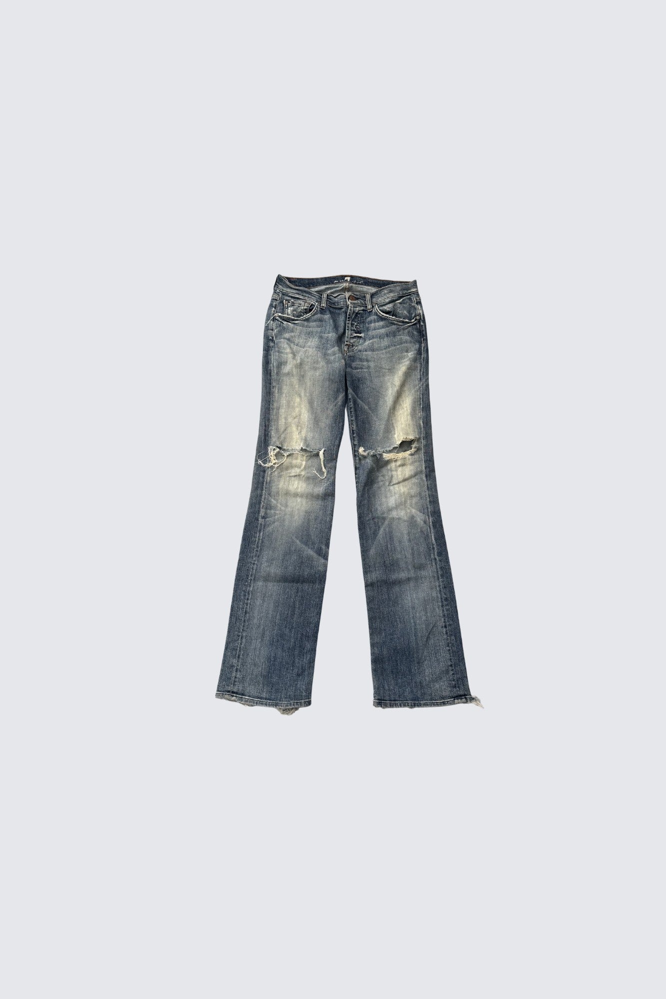 7 for all mankind | distressed jeans