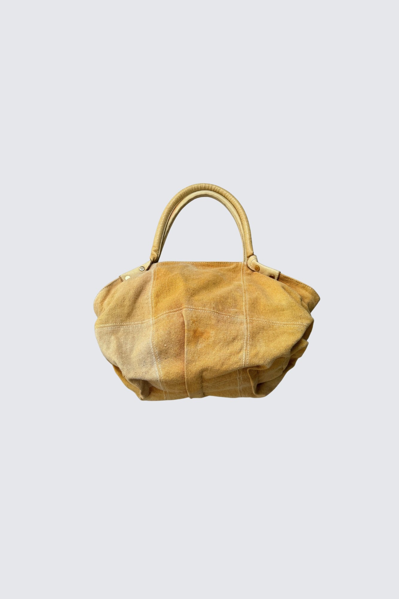 collection privée | canvas & leather bag