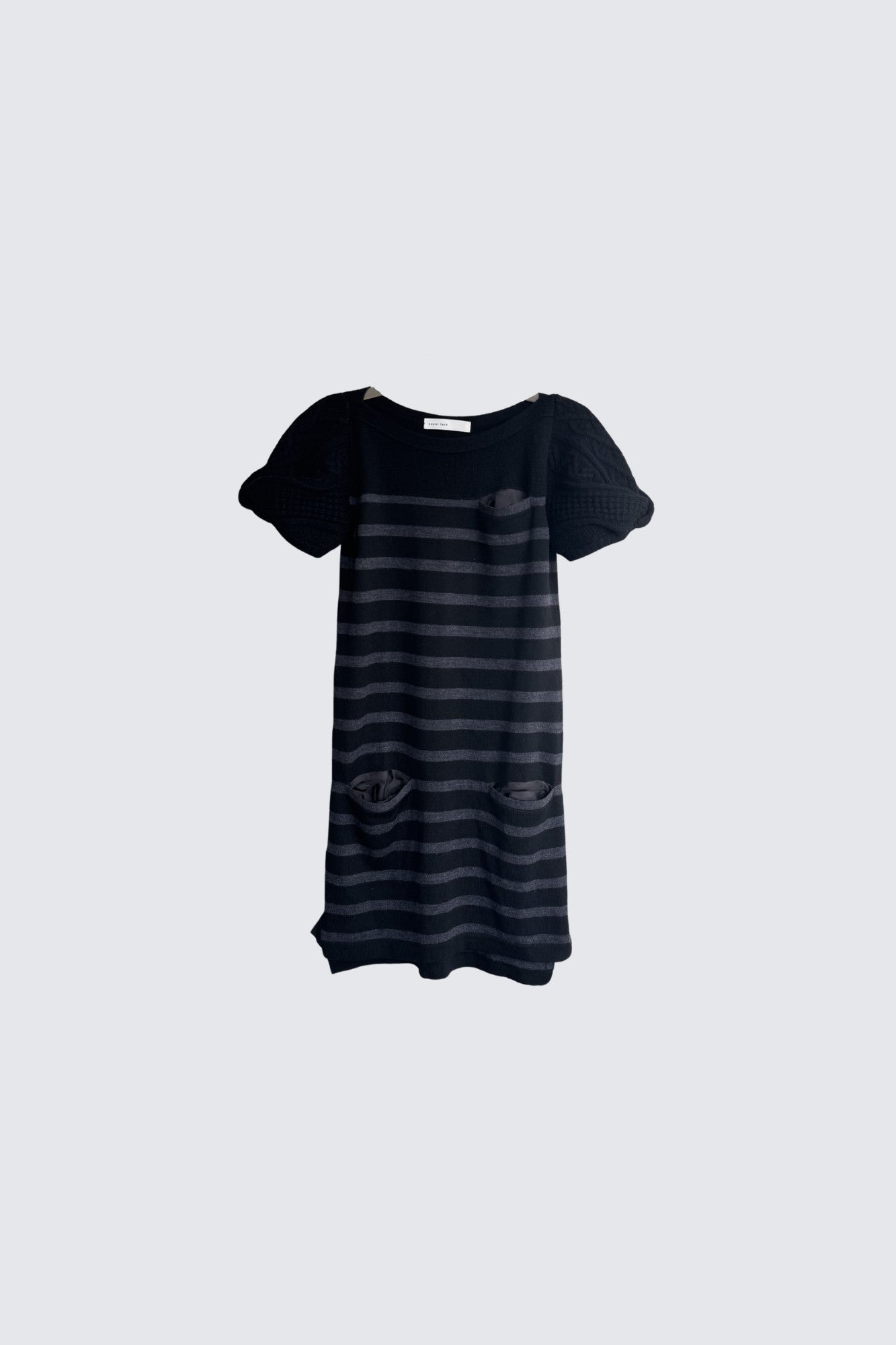 sacai luck | wool stripe dress