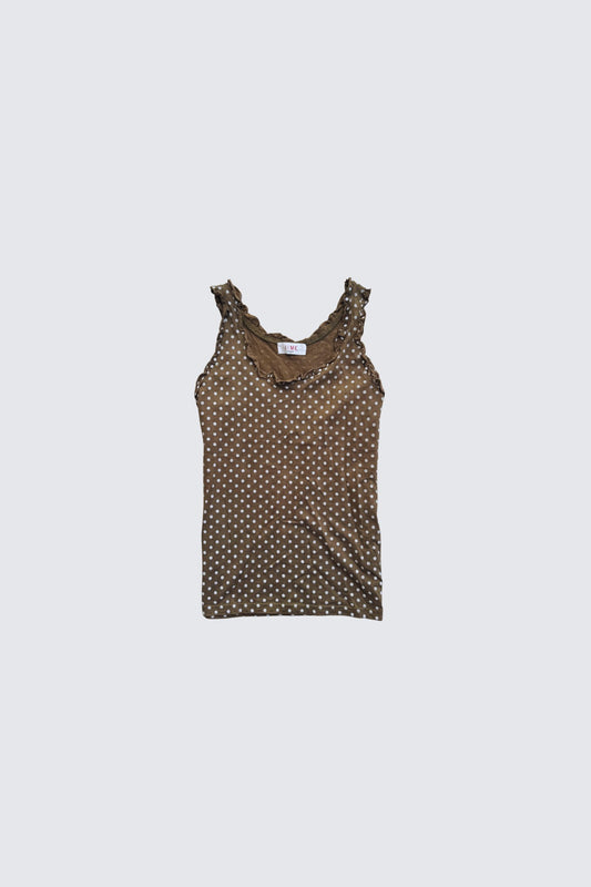 michael klein | polkadot tank top