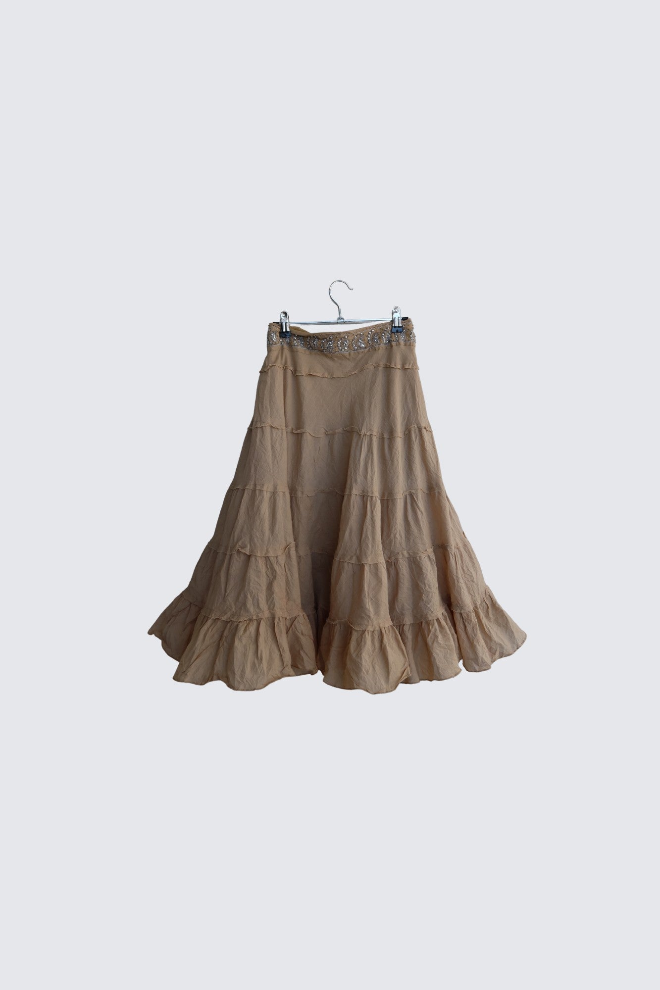 embellished midi skirt