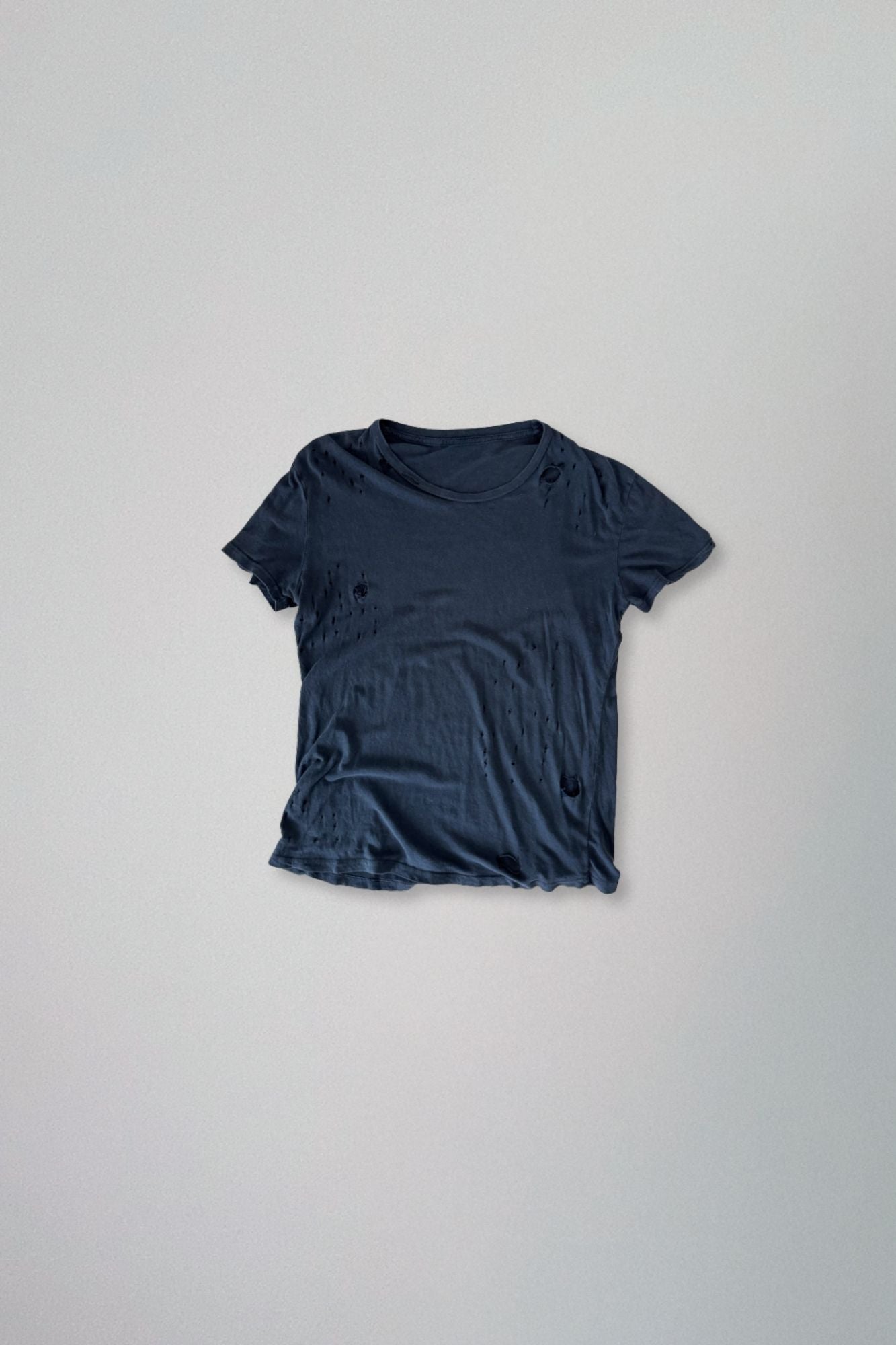 black distressed tshirt