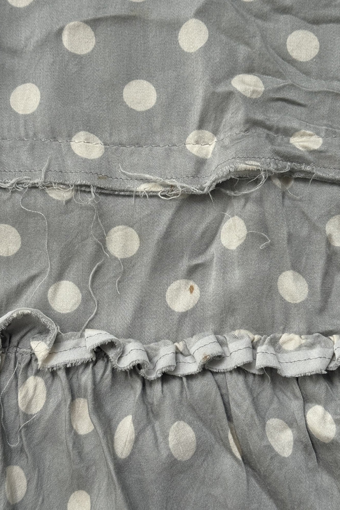 tricot comme des garcons | polkadot ruffle skirt