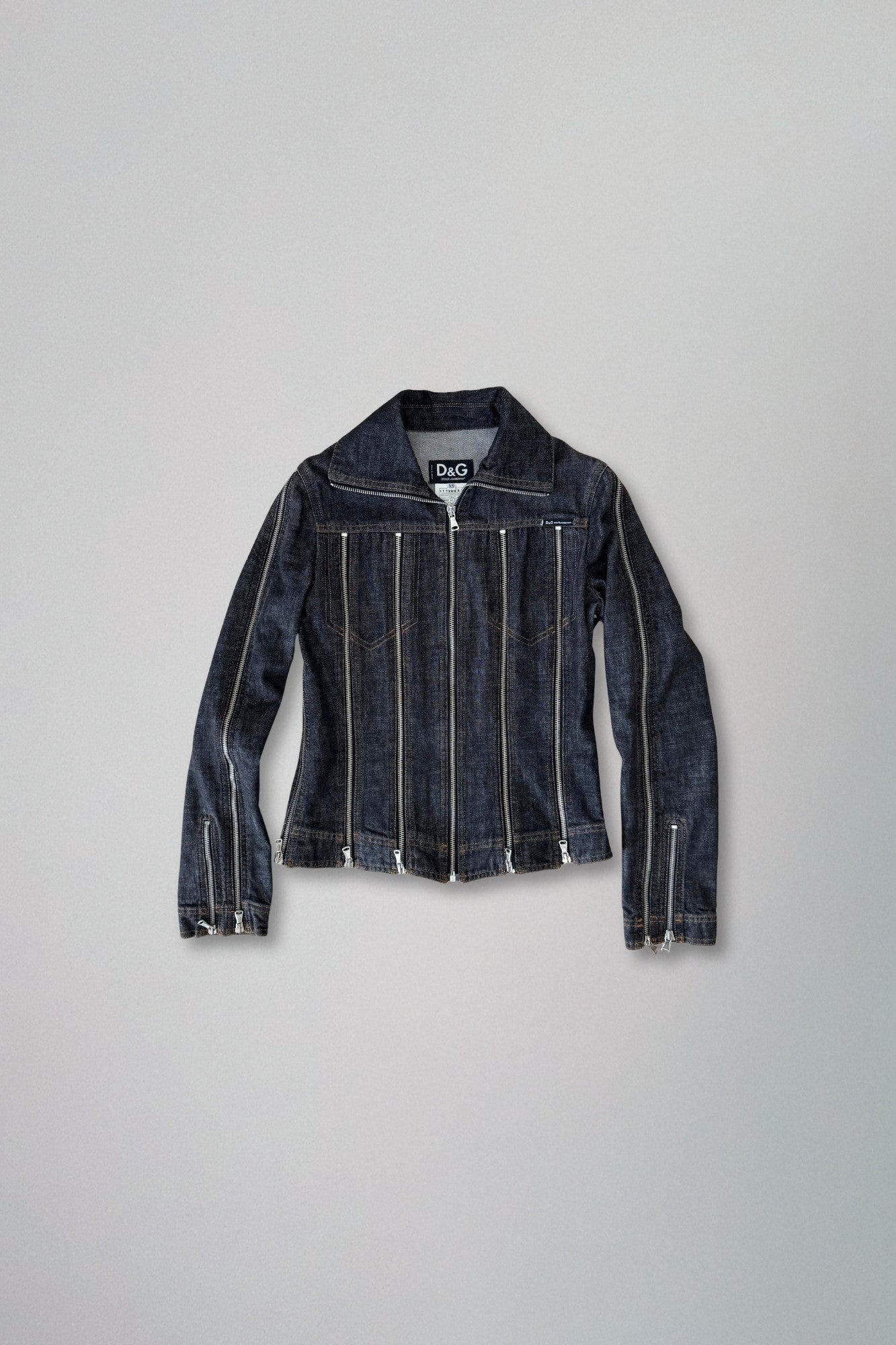 D&G | denim zip jacket