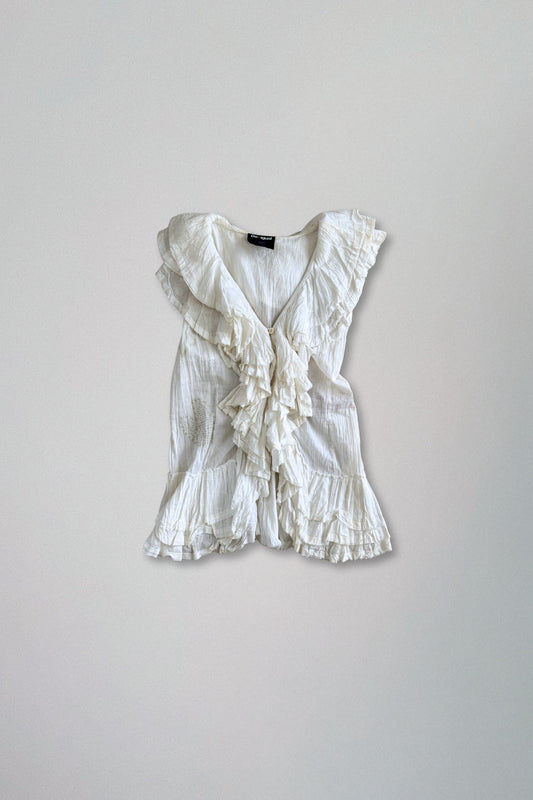 desigual | ruffle top