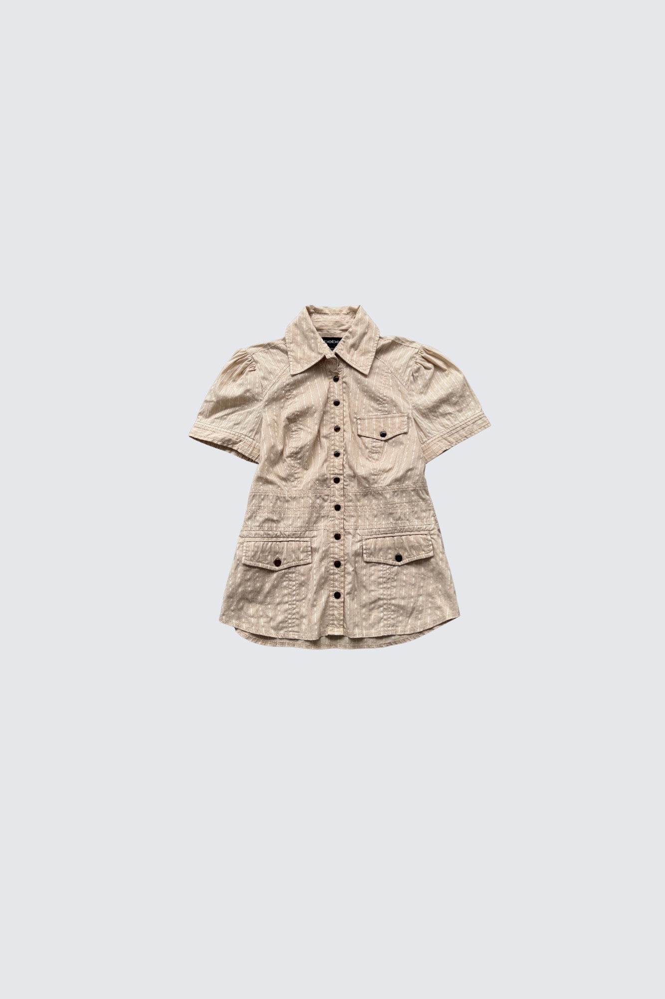 bebe | short sleeve peacoat