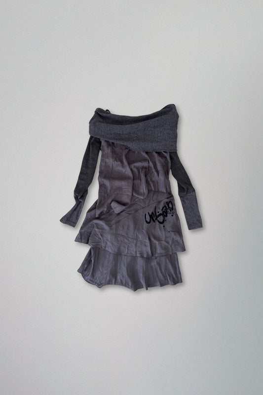 cop copine | two piece off-shoulder dress