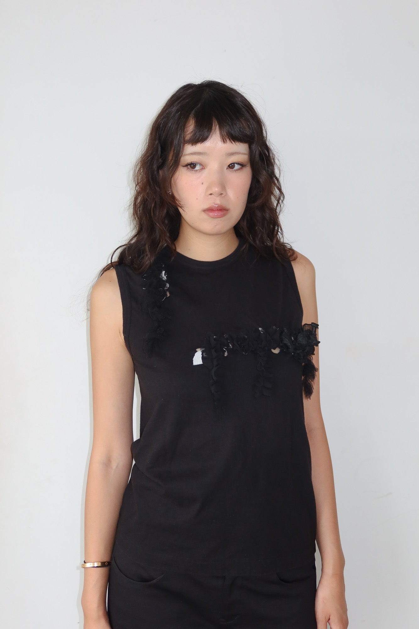 comme des garçons | ruffle top