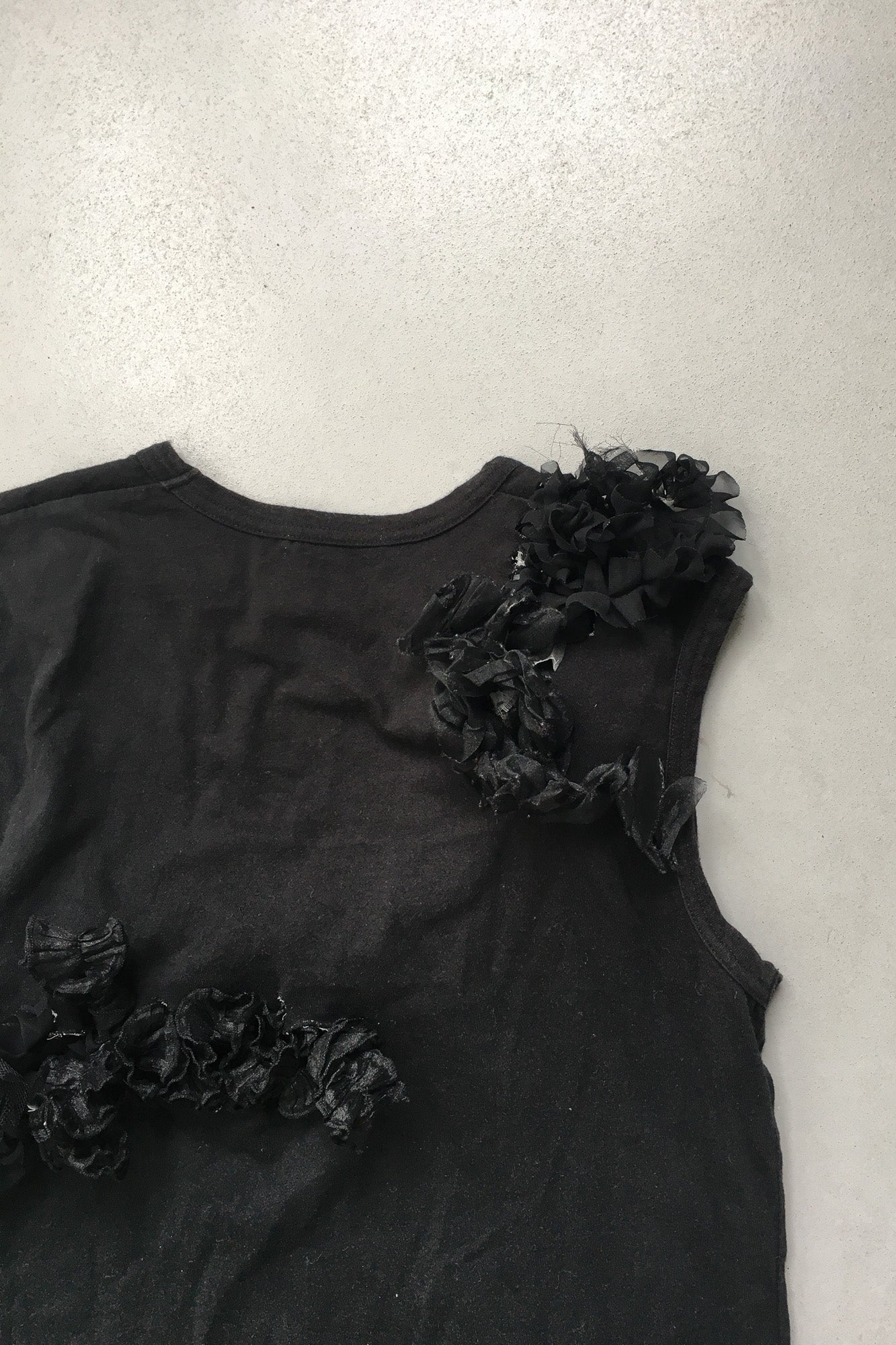 comme des garçons | ruffle top