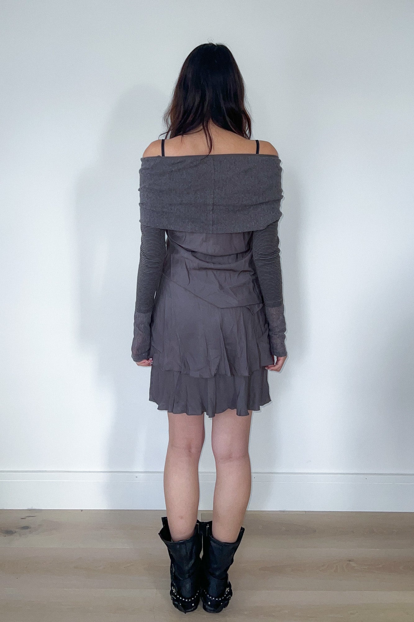 cop copine | two piece off-shoulder dress