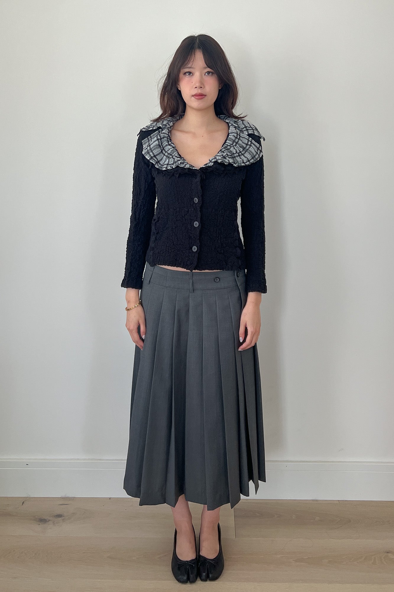 issey miyake | cauliflower cardigan