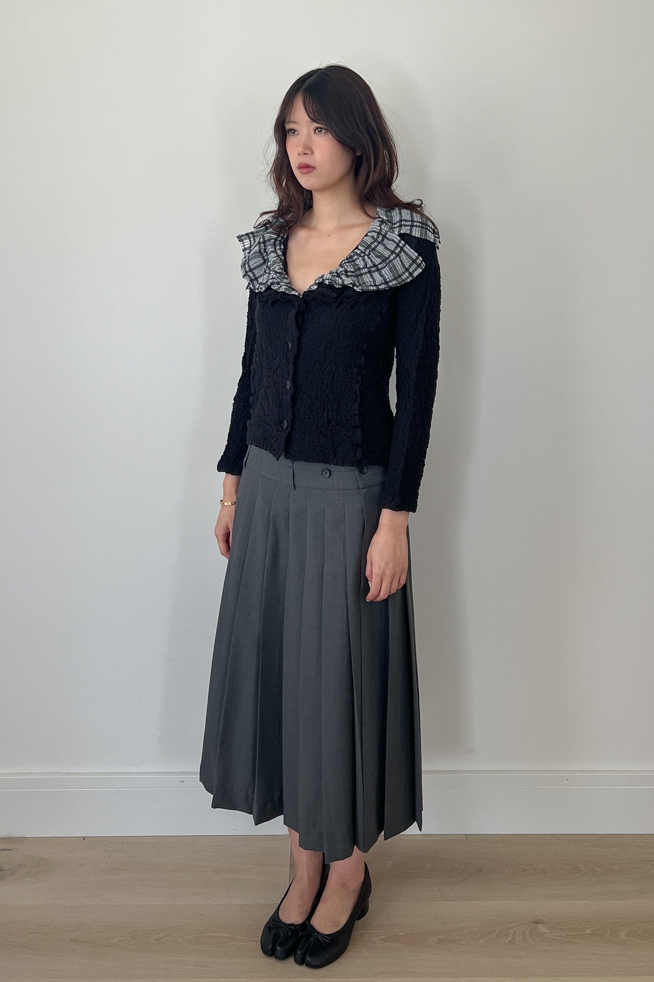 issey miyake | cauliflower cardigan