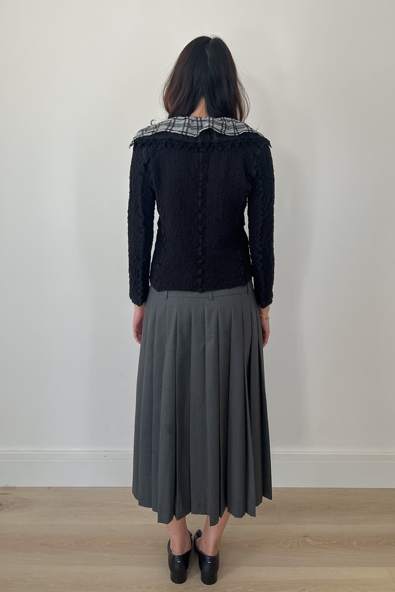 issey miyake | cauliflower cardigan