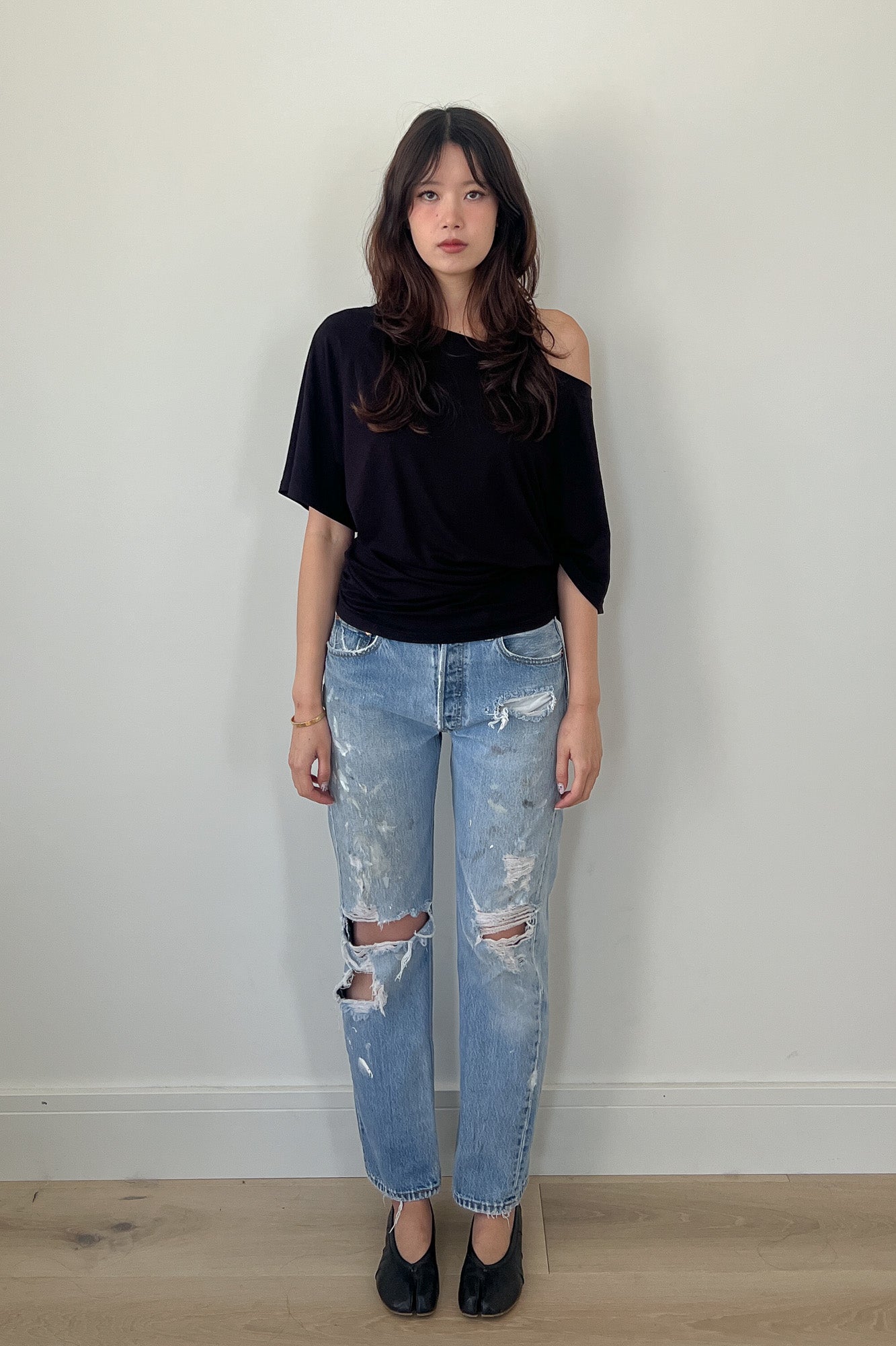 levi's | distressed jeans
