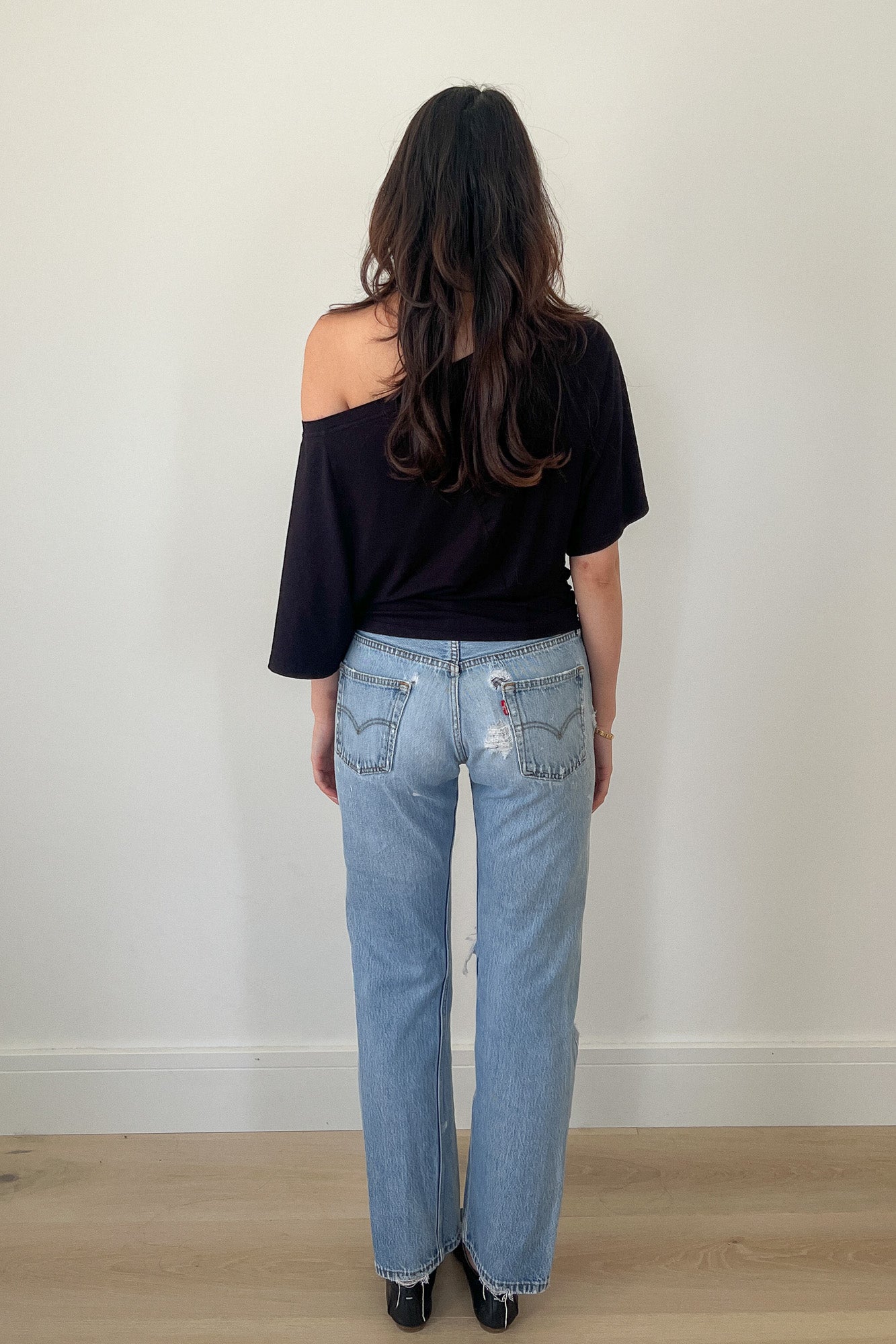 levi's | distressed jeans