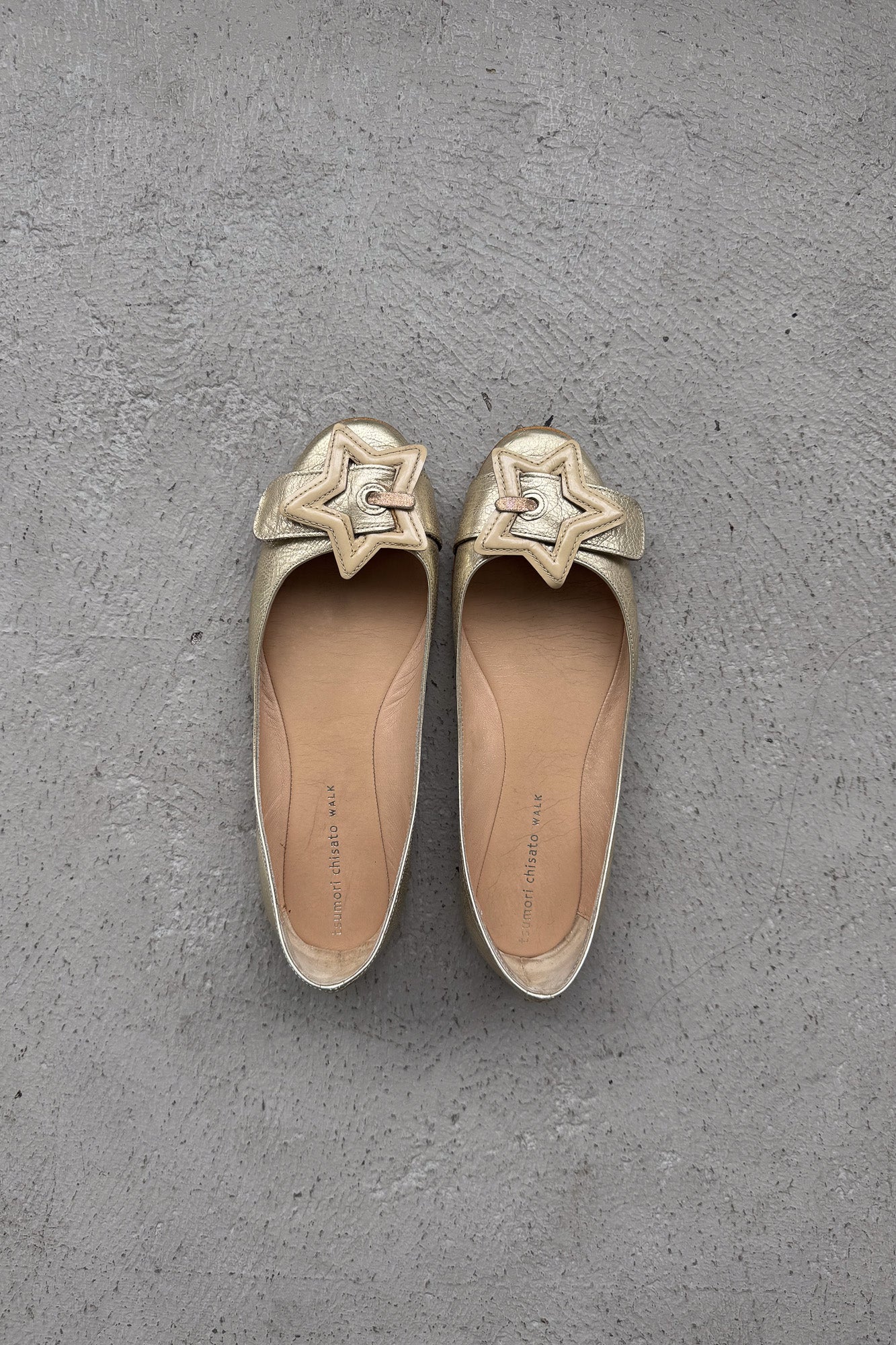 tsumori chisato | star ballet flats