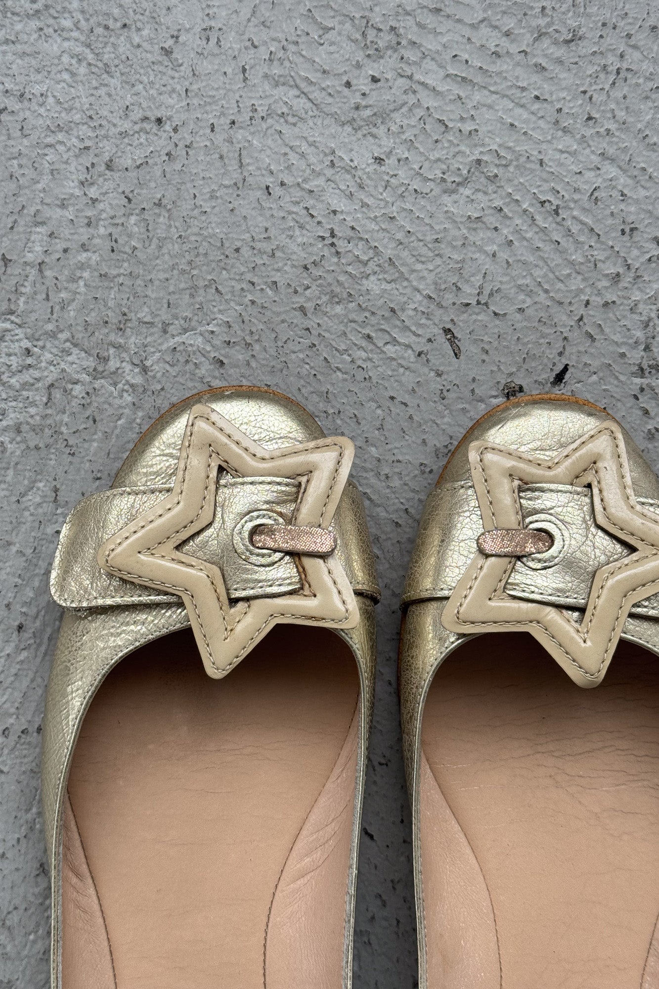 tsumori chisato | star ballet flats