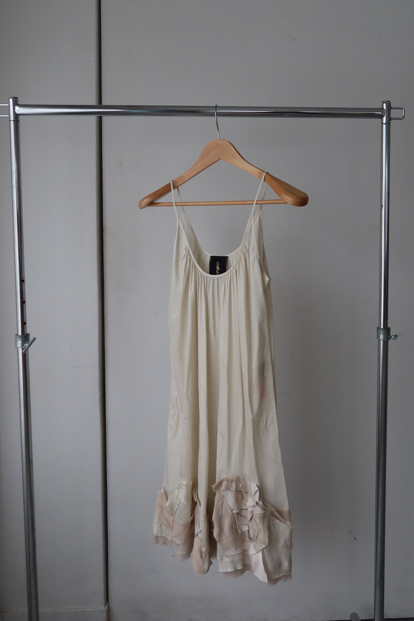 abahouse devinette | ruffle silk dress