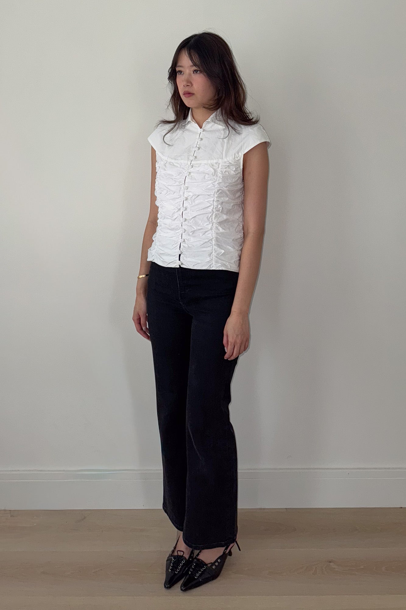 anne fontaine | ruffle shirt