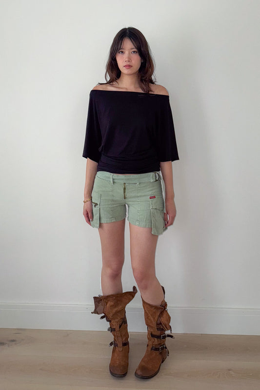 guess | mini shorts with belt