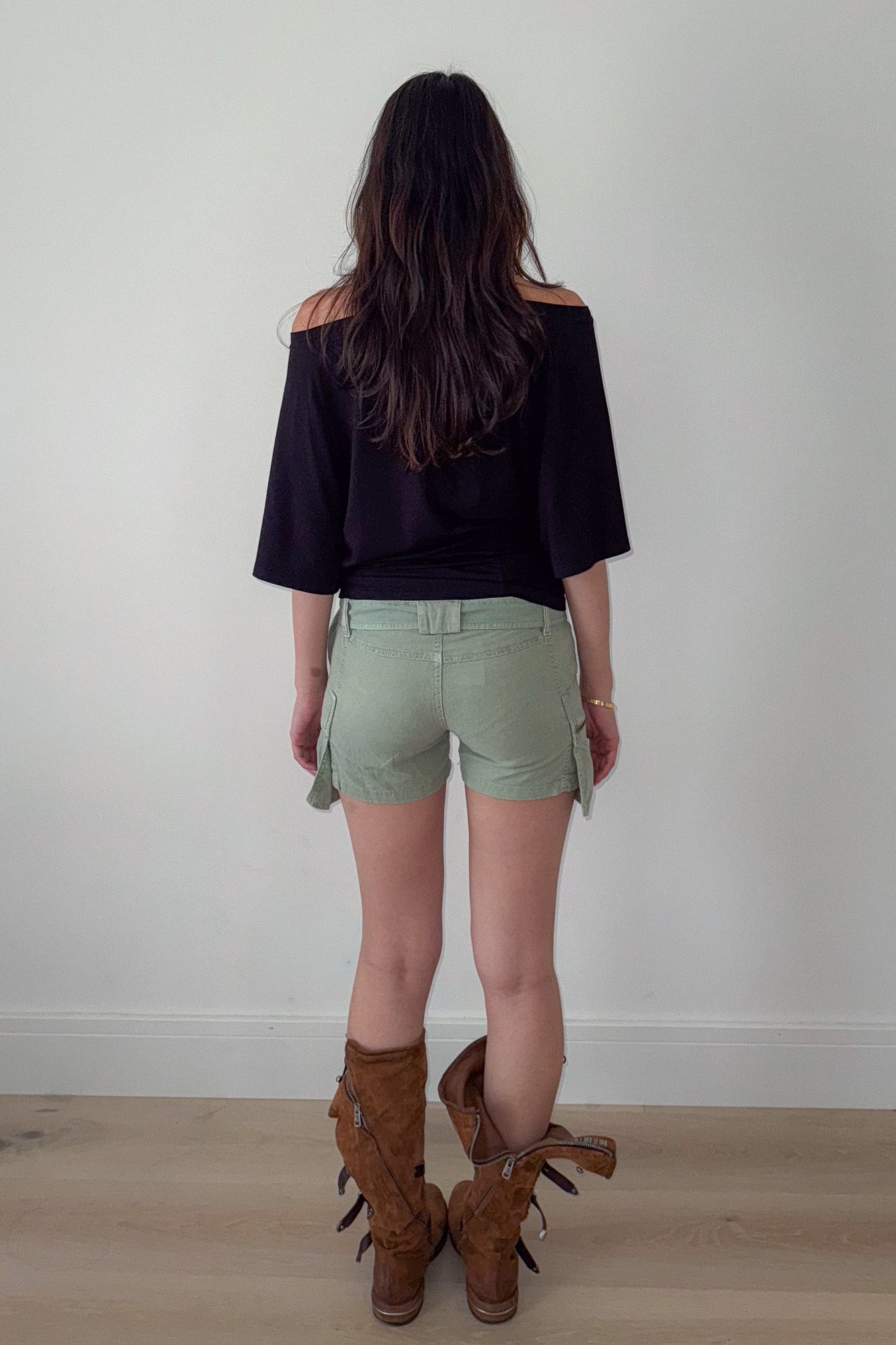 guess | mini shorts with belt