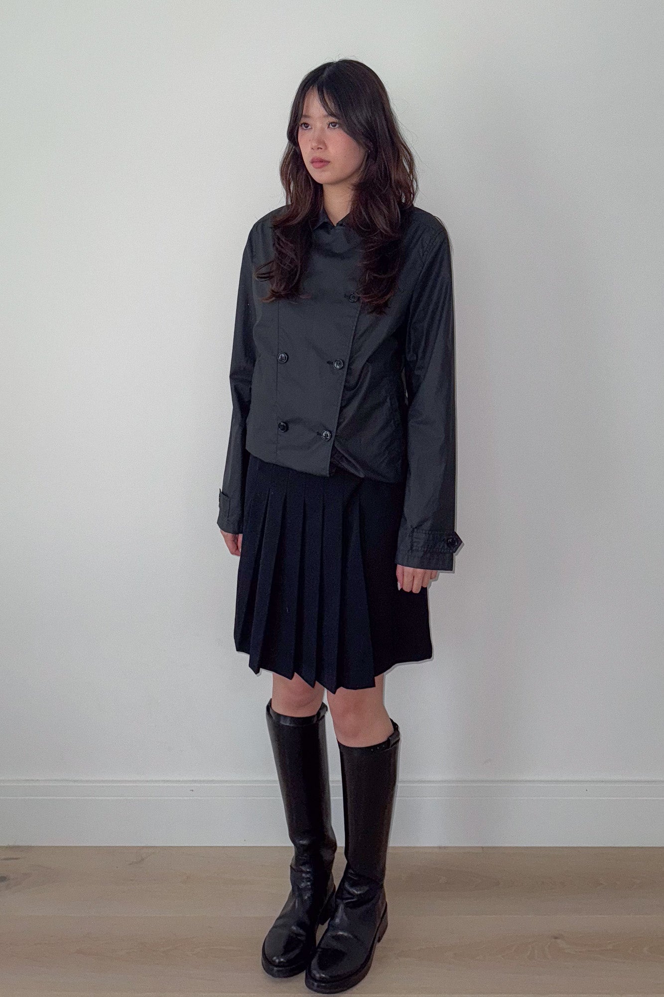 comme des garçons | pleated skirt