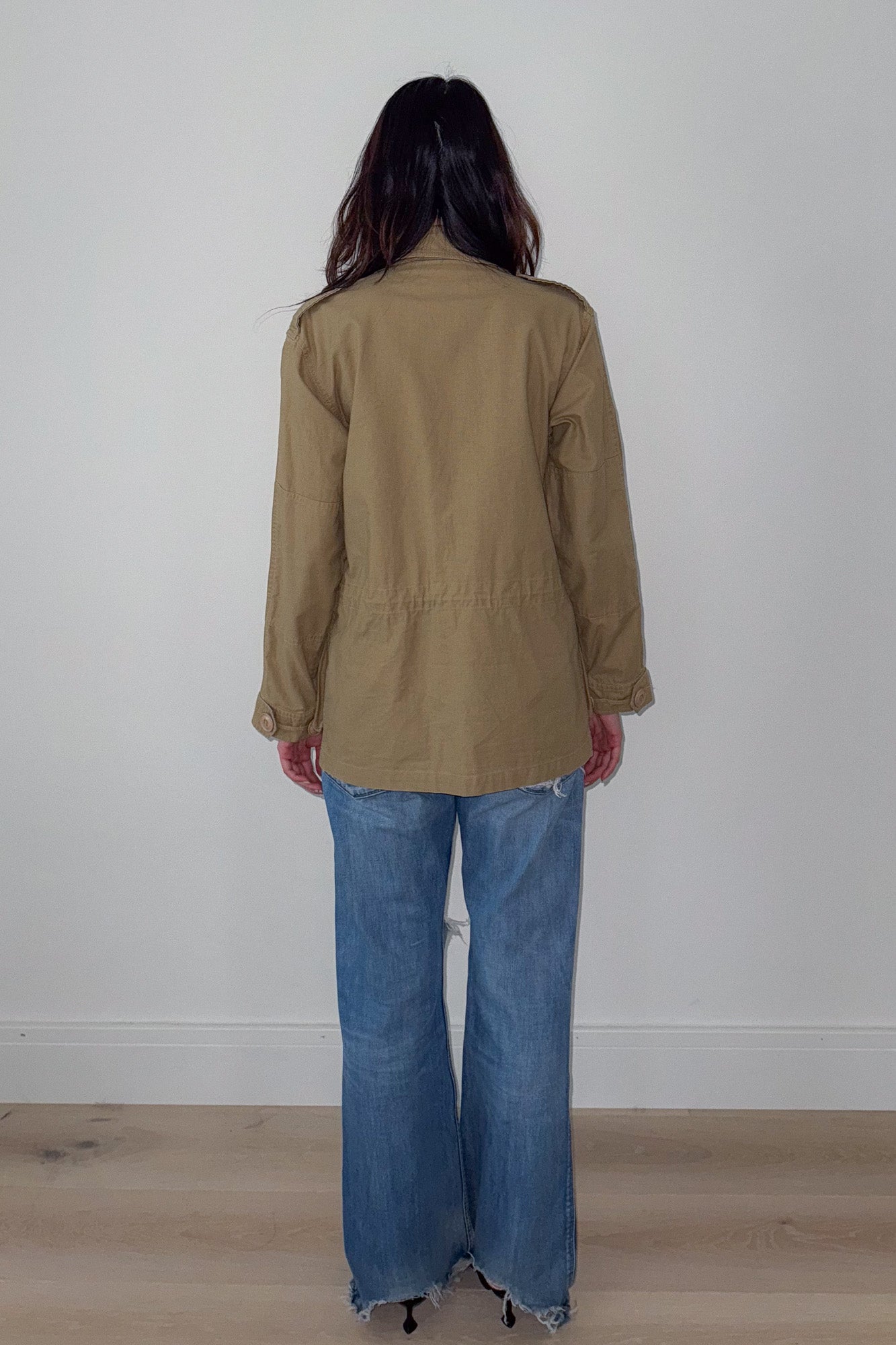 diesel | low waisted distressed jeans