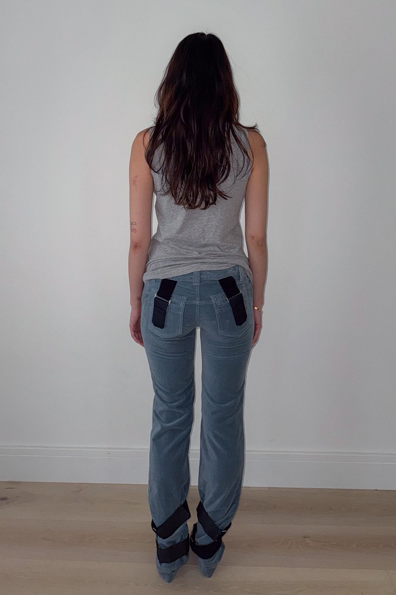 a/w 2003 D&G | bondage pants