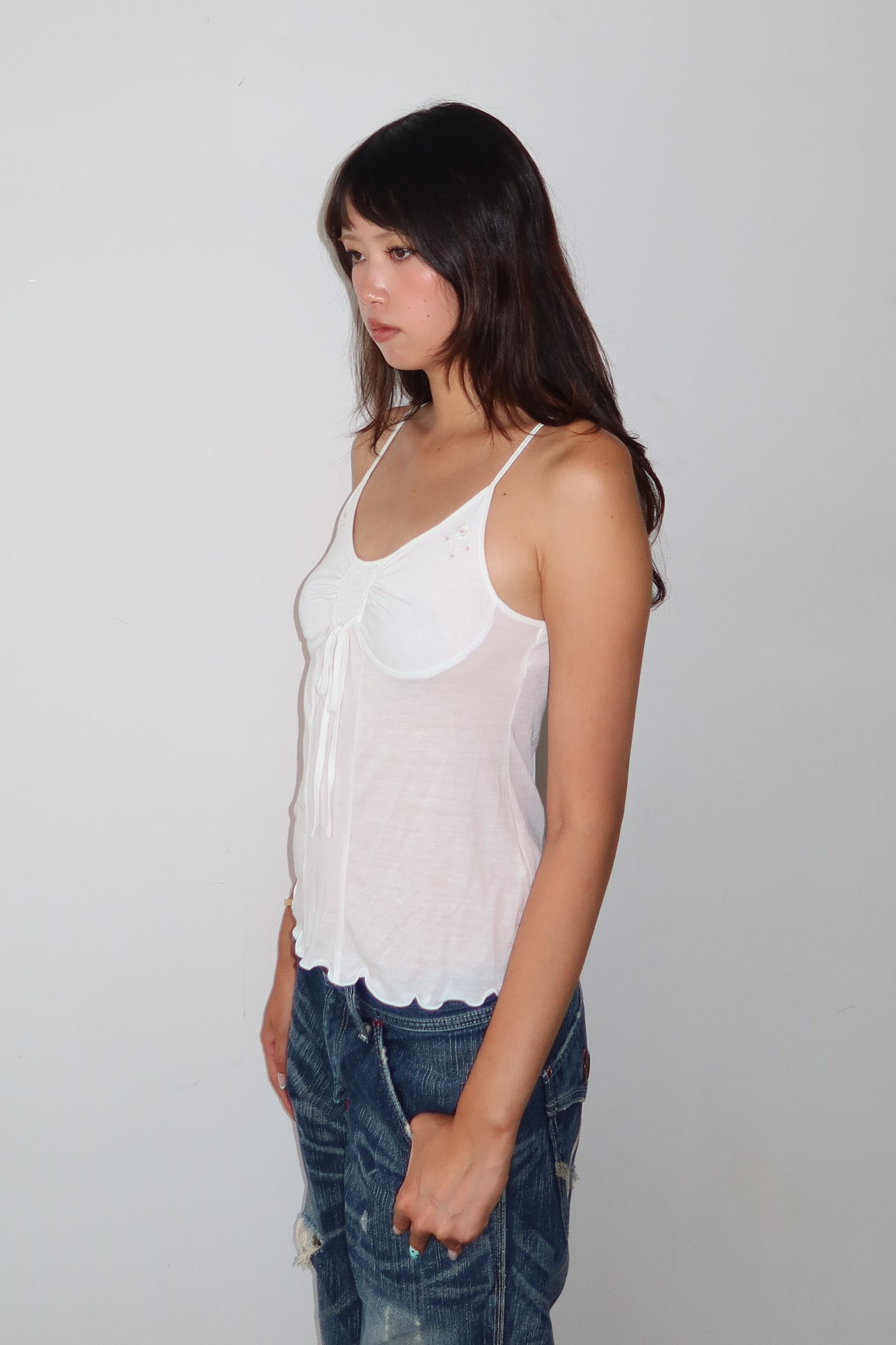 marithé françois girbaud | ruched camisole