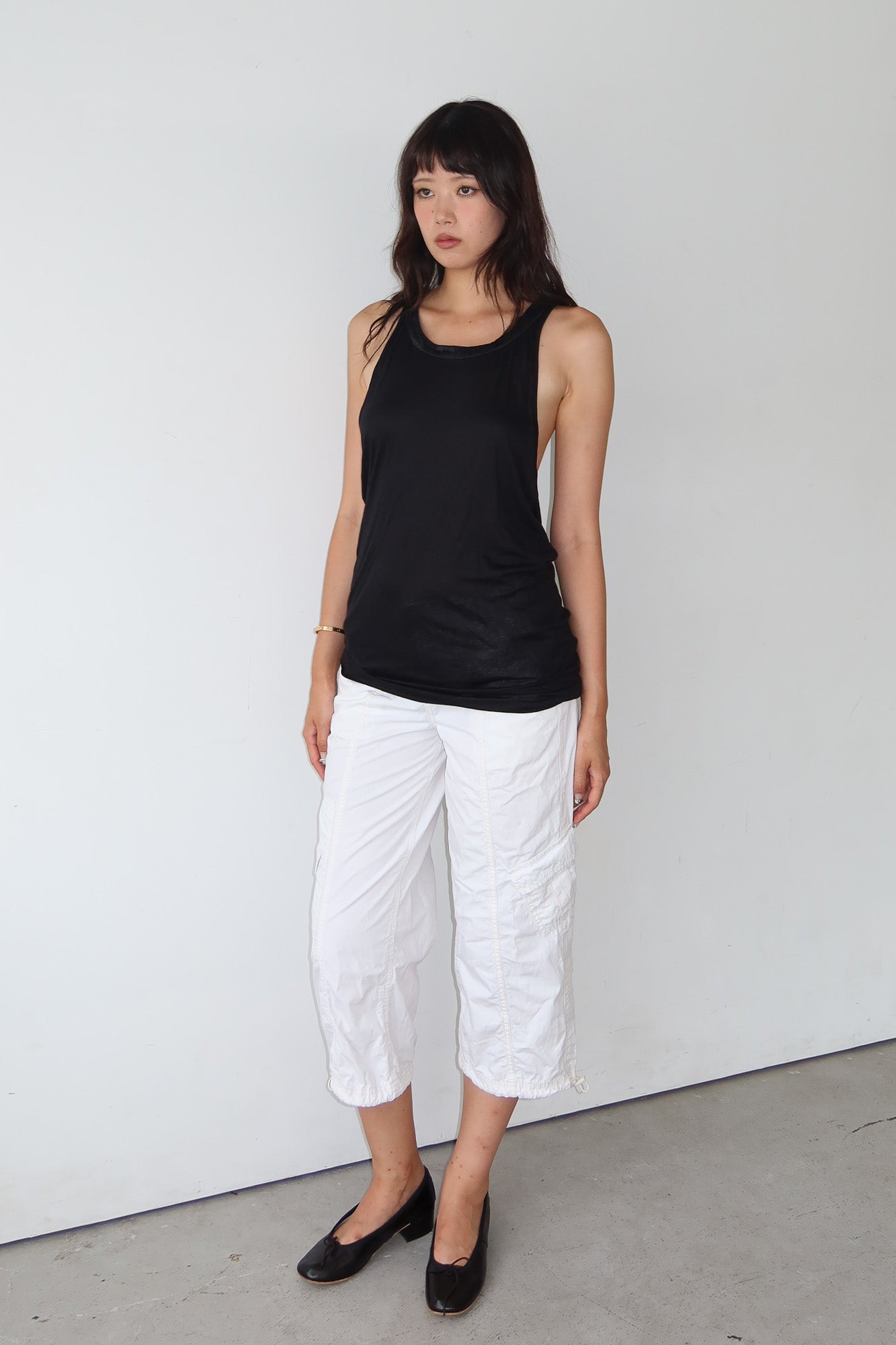 thomas wylde | backless black tank