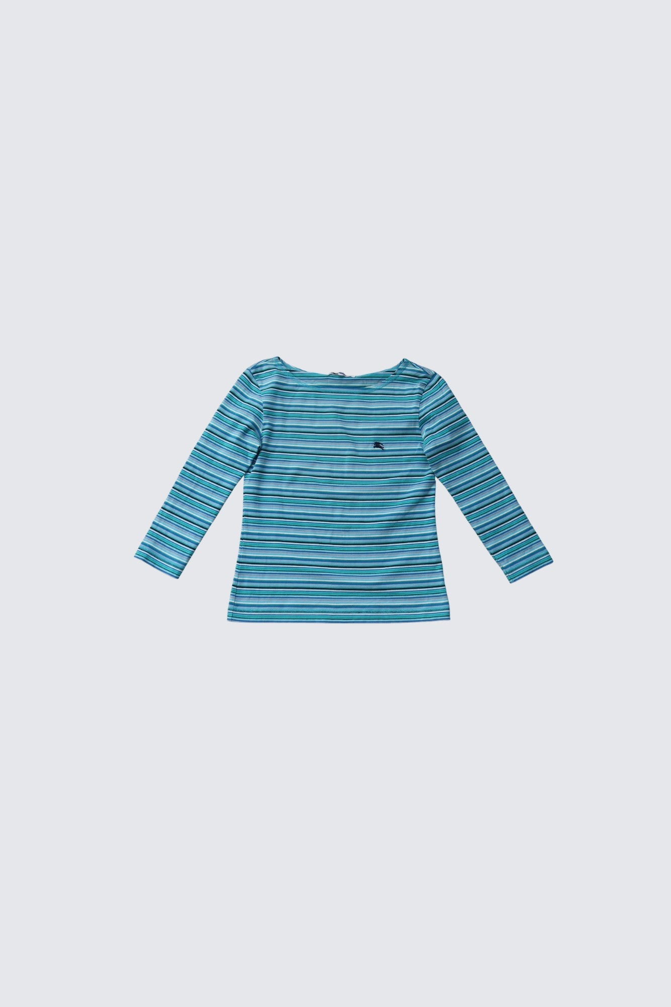 burberry blue label | stripe top