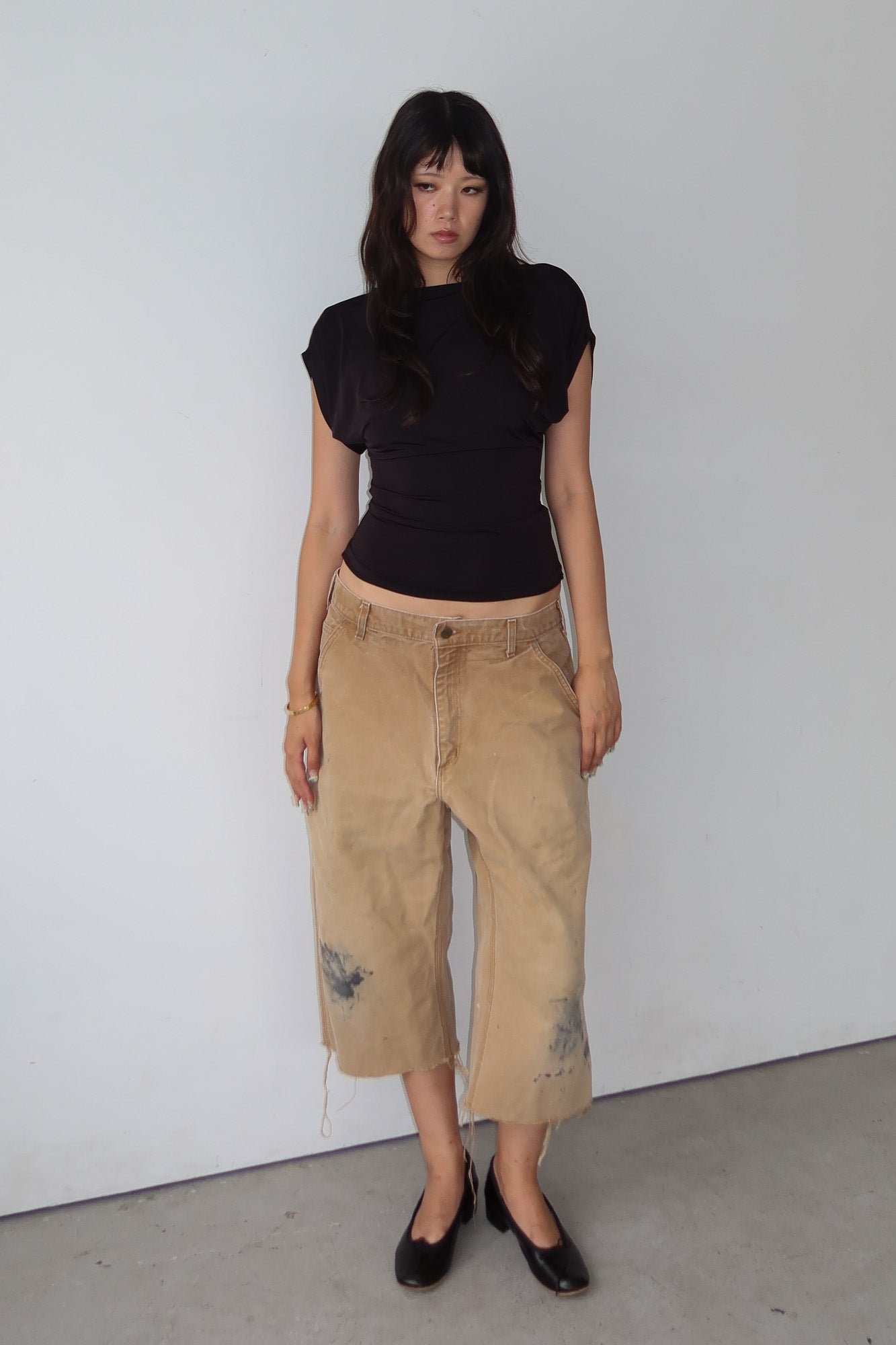 carhartt | paint splatter cargo capris