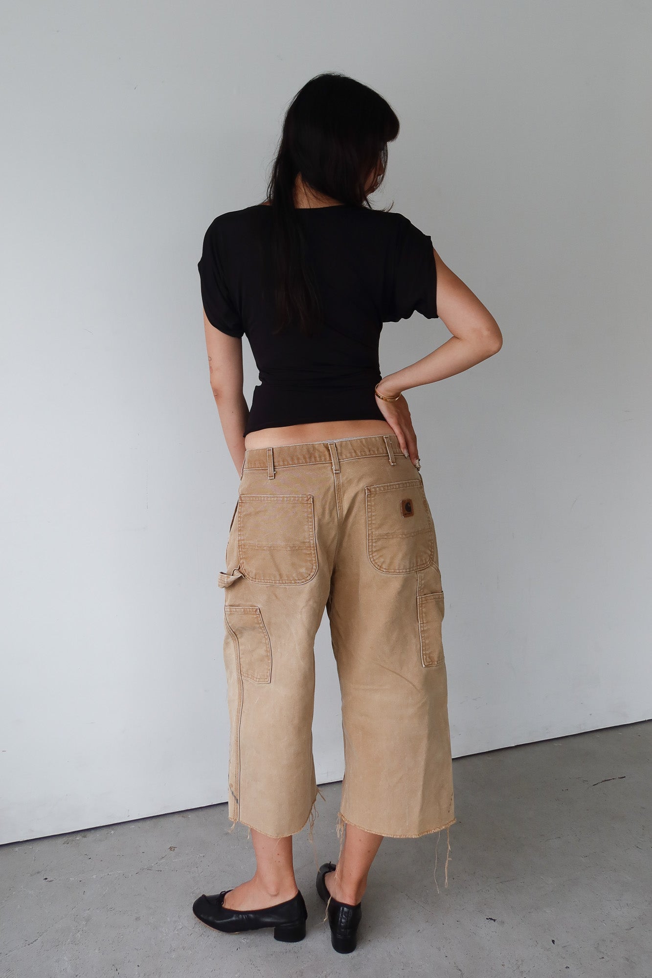 carhartt | paint splatter cargo capris