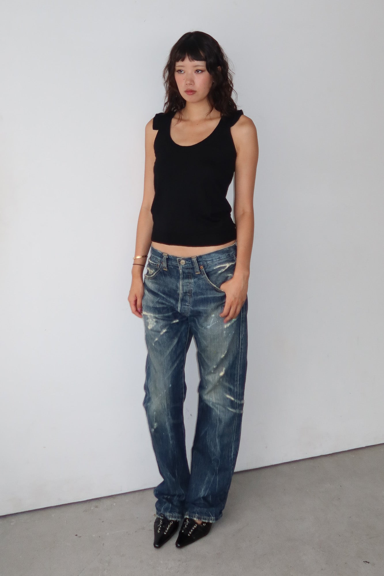 chloé | wool ruffle top