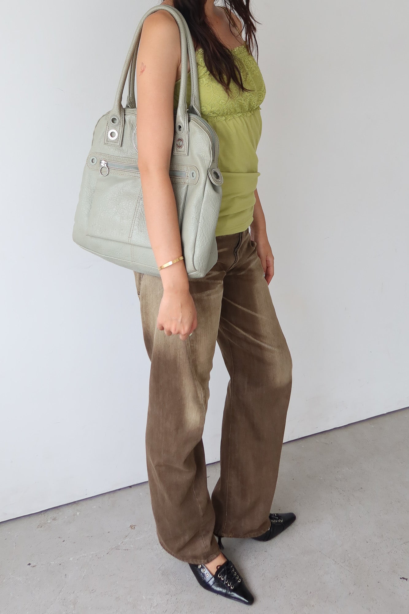 diesel | button bag