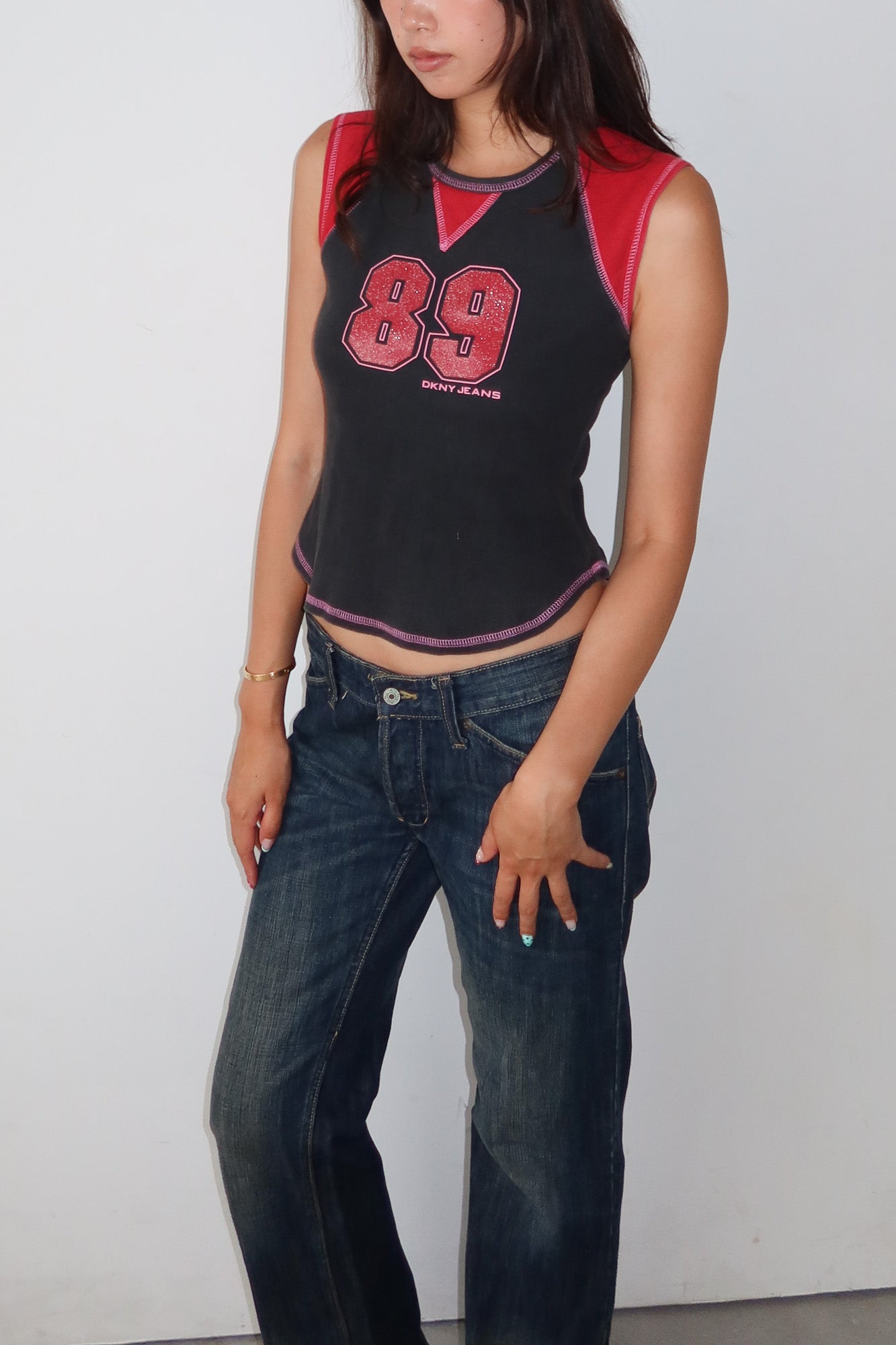 DKNY jeans | 89 jersey top