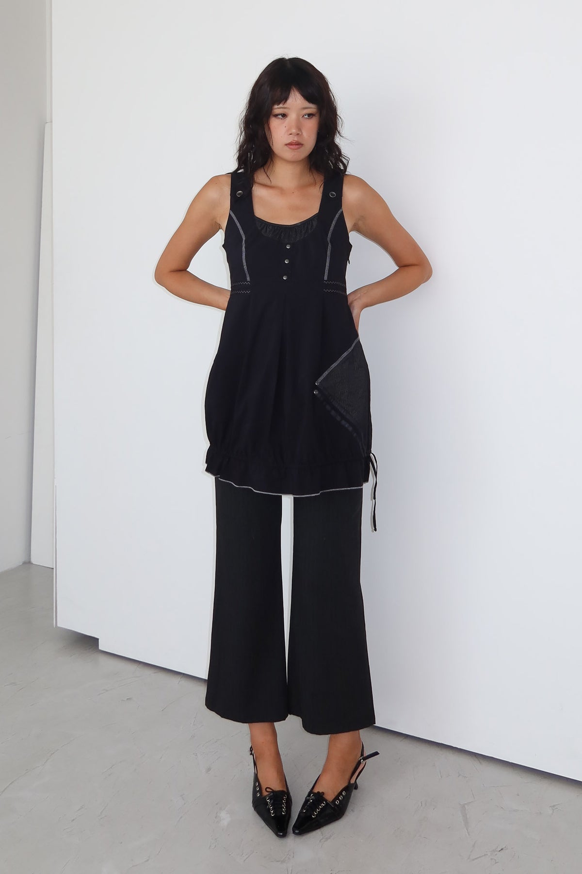 french brand | layered dress
