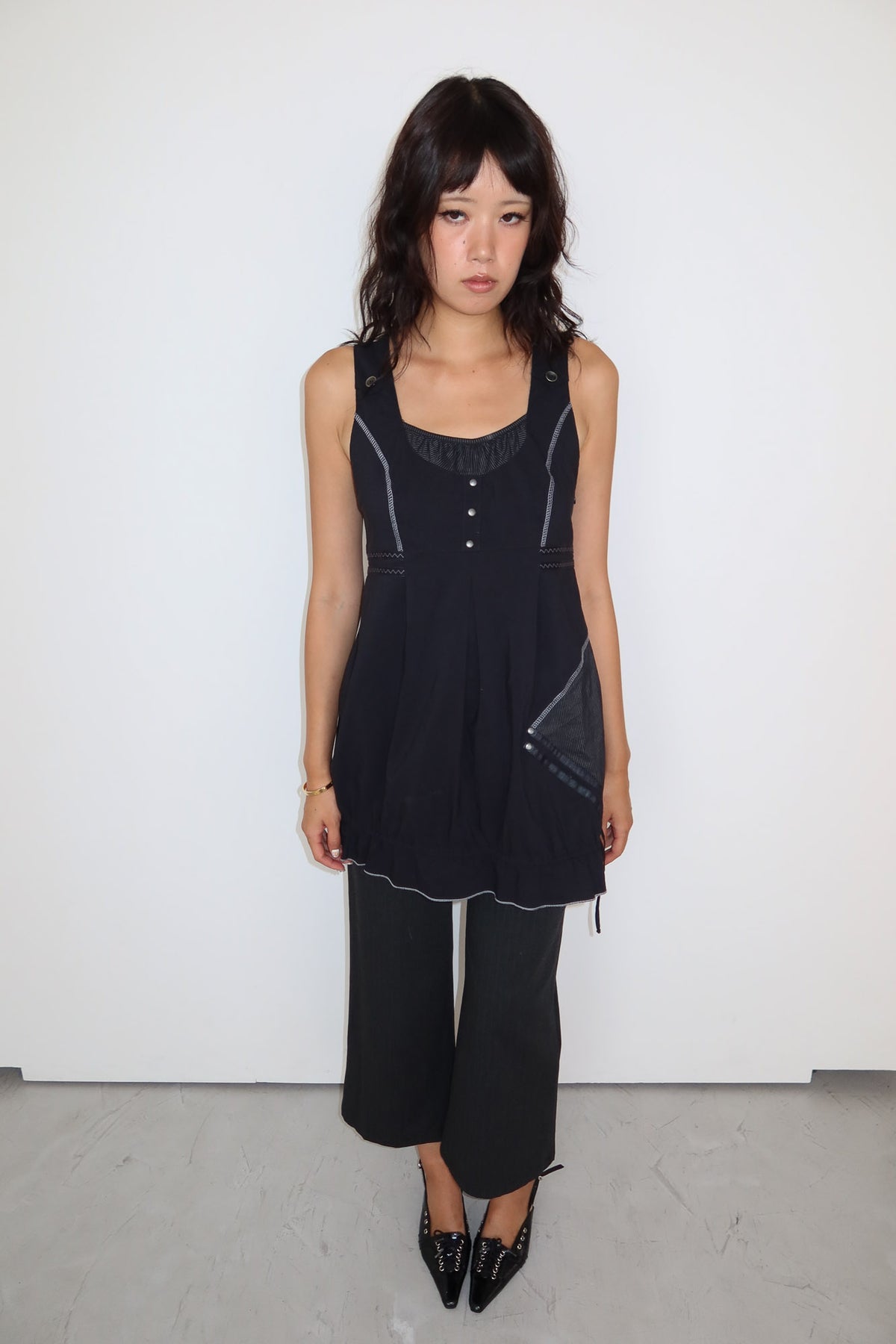 french brand | layered dress
