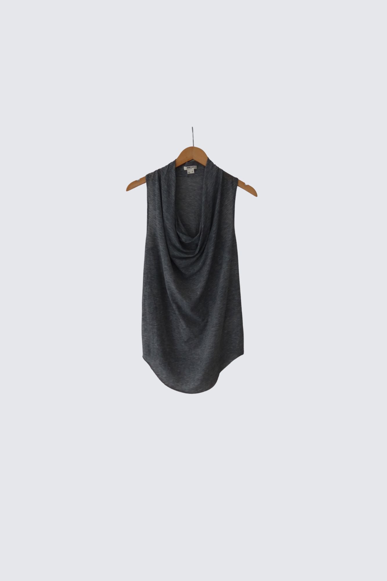 helmut lang | draped cowl neck top