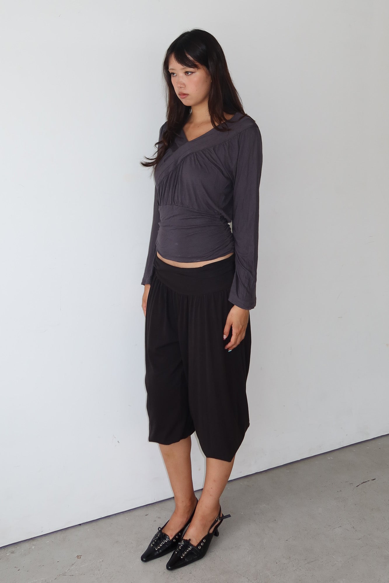 diesel | asymmetric ruched top
